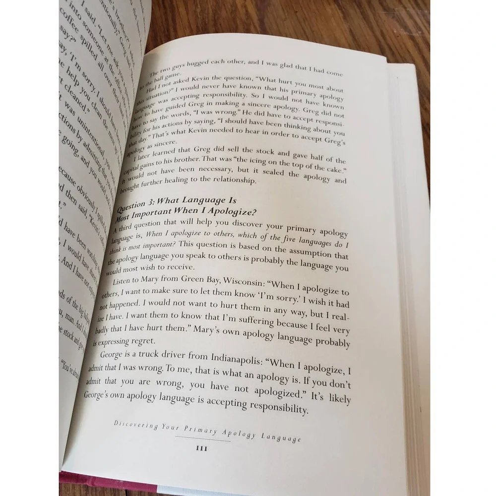 The Five Languages of Apology: How to Experience Healing in All Your Relationshi